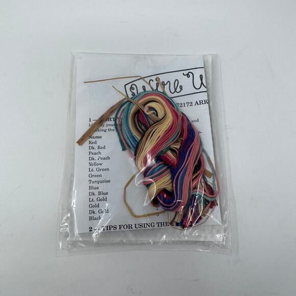 New VTG 1994 Wire Whimsy Ark Whimsy Dimensions, Inc. 6" Counted Cross Stitch Kit - Picture 5 of 5